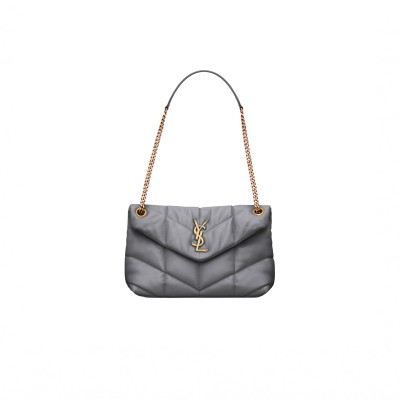 YSL PUFFER SMALL IN NAPPA LEATHER 5774761EL071112 (29*17*11cm)